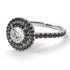 Double Halo Diamond Ring - Zoey No. 36